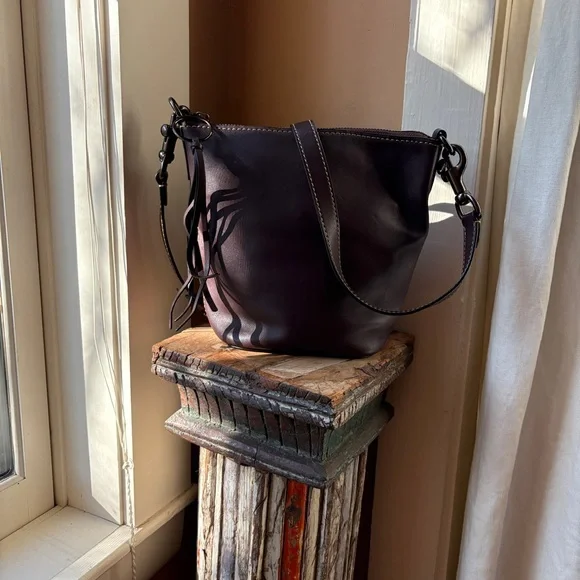 Coach 1941 Archive Duffle 20 in Oxblood - Picture 2 of 4